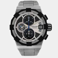 مملوكة مسبقًا ساعة يد رجالية كونكورد C1 01.5.14.1001 أوتوماتيك ستانلس ستيل 45 مم