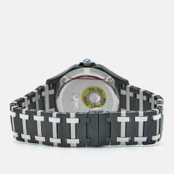 Pre Owned ساعة يد رجالية كونكورد ساراتوغا 02.1.36.1089 ستانلس ستيل لونين فضية 40 مم