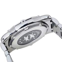 Concord Silver Mosaic Diamonds Stainless Steel Saratoga SL 13.C2.230 Men's Wristwatch 34mm