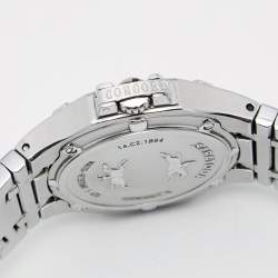 Pre Owned Concord Silver Stainless Steel Saratoga 14.C2.1894 Women's Wristwatch 37 mm 
