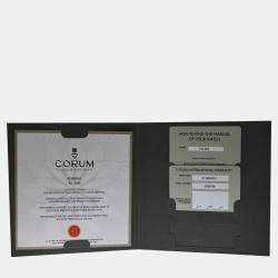 Pre Owned Corum Admiral's Cup A116/04001 Automatic Black Stainless Steel Men's Wristwatch 45 mm