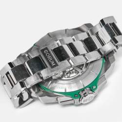 Pre Owned Corum Admiral 132.211.04/V200 AV51 Green Dial Titanium Men's Wristwatch 45 mm