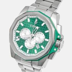 Pre Owned Corum Admiral 132.211.04/V200 AV51 Green Dial Titanium Men's Wristwatch 45 mm