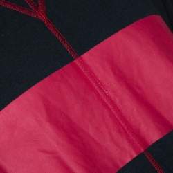 Craig Green Black Acid Wash Cotton Contrast Stitch Detail T-Shirt L