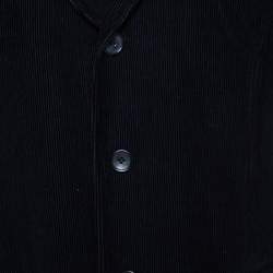 D&G Navy Blue Corduroy Three Buttoned Blazer XL