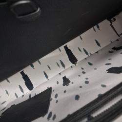 Pre Owned Delvaux Blue Leather X Rene Magritte Collaboration Computer Bag