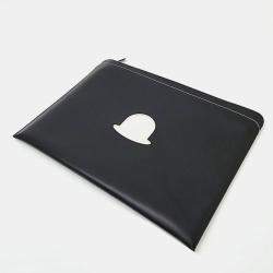 Delvaux Black Leather Clutch