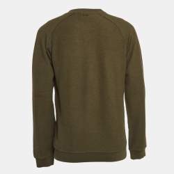 D&G Green Coco Cola Print Cotton Sweatshirt M