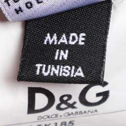D&G Grey Knit Wool High Neck Knitwear M