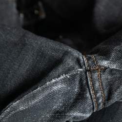 D&G Charcoal Grey Denim Low Rise Regular Fit Jeans Waist 30