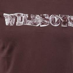 D&G Burdungy Embroidered Cotton T-Shirt M