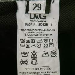 D&G Grey Distressed Denim Magic Jeans S