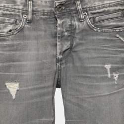 D&G Grey Distressed Denim Magic Jeans S