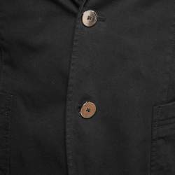 D&G Black Cotton Single Breasted Blazer S