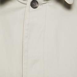D&G Beige Gabardine Belted Trench Coat XXXS