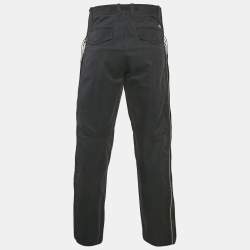 مملوكة مسبقًا Diesel Black Denim Zip Detail Jeans L/Waist 34"