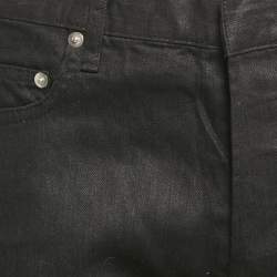 Pre Owned Dior Homme Black Denim Jeans M Waist 33"