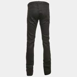 Pre Owned Dior Homme Black Denim Jeans M Waist 33"