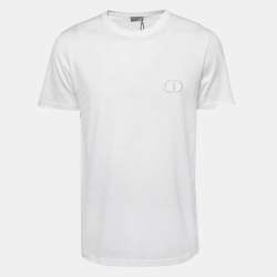 Dior Kids - Kid's CD Icon T-Shirt White Cotton Jersey - Size 8 Years - Boy Clothing