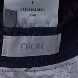 Dior Homme Navy Blue Atelier Cotton Bucket Hat S