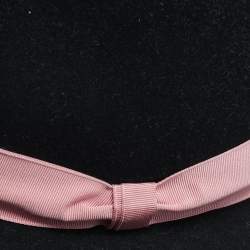 Pre Owned قبعة فيدورا من ديور هوم من الفرو الأسود بحجم ٦١