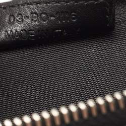 Pre Owned Dior Homme Multicolor Floral Skull Coated Canvas Document Holder