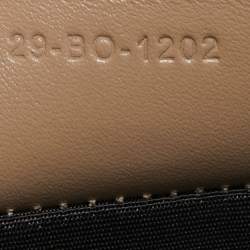 Pre Owned Dior Homme Beige Leather Zip Pouch