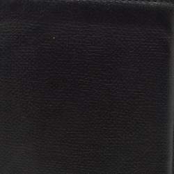 Pre Owned Dior Homme Black Leather Bifold Wallet