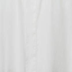 Pre Owned Dior Homme White Poplin Long Sleeve Shirt S