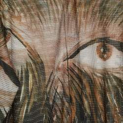 Pre Owned Dior Homme x Raymond Pettibon Mesh Shirt XS