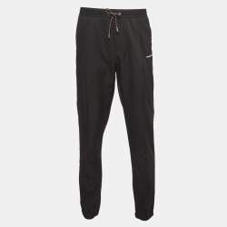 Dior Homme Black Gabardine Jogger Pants XXL