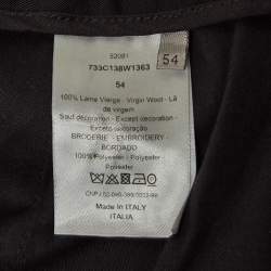 Dior Homme Black Gabardine Jogger Pants XXL