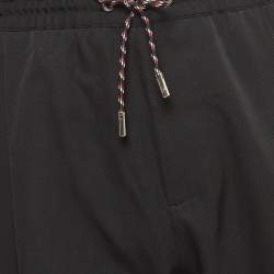 Dior Homme Black Gabardine Jogger Pants XXL