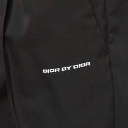 Dior Homme Black Gabardine Jogger Pants XXL