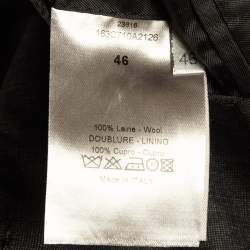 Dior Home Grey Wool Single Breasted Pants Suit S