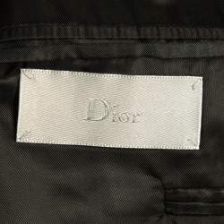 Dior Home Grey Wool Single Breasted Pants Suit S