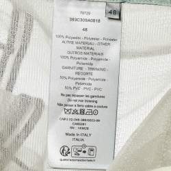 Dior Homme Sage Green Sheer Tulle Hooded Long  Jacket M