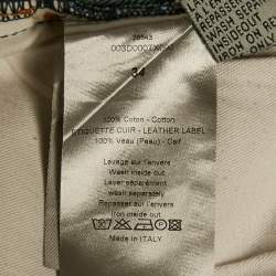 Pre Owned Dior Homme Blue Washed Denim Straight Leg Jeans L Waist 34"
