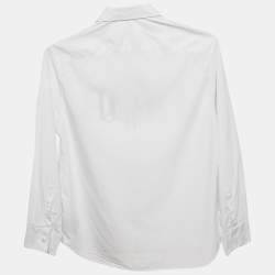 Pre Owned Dior Homme X Judy Blame Safety Pin Print Cotton Button Front Shirt S