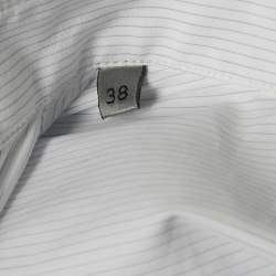 Pre Owned Dior Homme X Judy Blame Safety Pin Print Cotton Button Front Shirt S