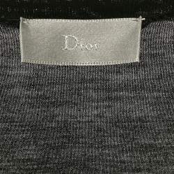 Pre Owned Dior Home Black Bee Embroidered Jersey Crew Neck T-Shirt XL