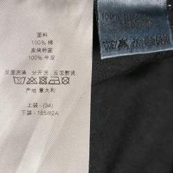 Pre Owned Dior Homme Dark Blue Washed Denim Jeans L Waist 34"