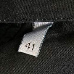 Pre Owned Dior Homme Black Cotton Button Front Shirt L