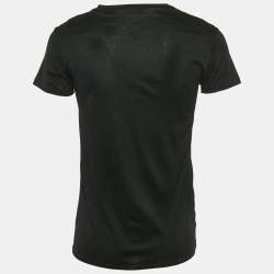 Pre Owned Dior Homme Black Jersey Crewneck T-Shirt XS