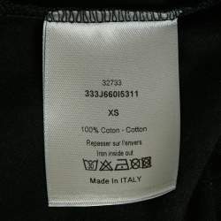 Dior Homme Blue Abstract Print Jersey Crewneck T-Shirt XS