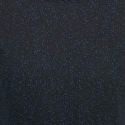 Dior Homme Blue Abstract Print Jersey Crewneck T-Shirt XS