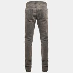 Dior Homme Grey Denim Jeans M Waist 33"