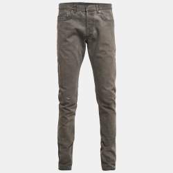 Dior Homme Grey Denim Jeans M Waist 33"