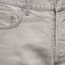 Pre Owned Dior Homme Grey Denim Jeans M Waist 33"