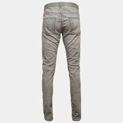Dior Homme Grey Denim Regular Fit Jeans L Waist 33"